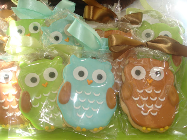 Owl cookies