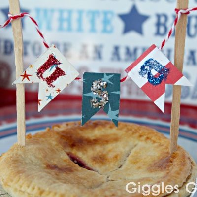 4th of July Mini Pie Bunting