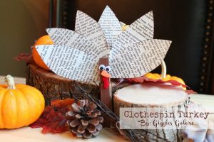 Clothespin+turkey+craft