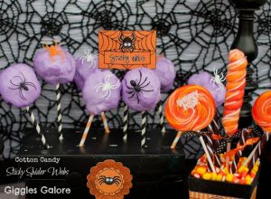 Sticky+spider+webs giggles+galore