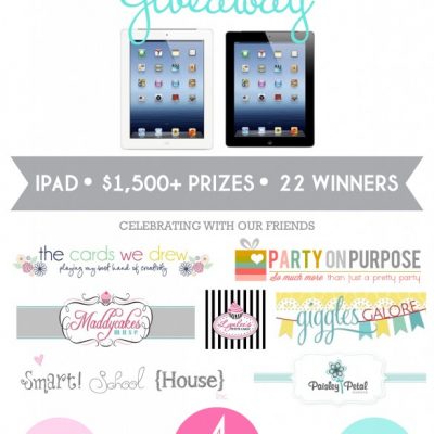 DimplePrints Four Year Anniversary Giveaway
