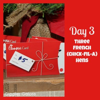 12 Days of Christmas Service {Day 3} Three French Hens