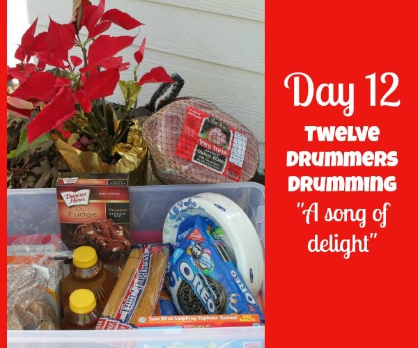 Day 12 food basket giggles galore