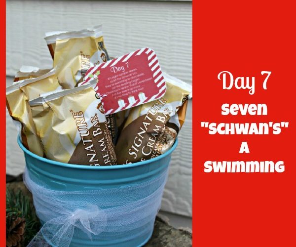 Day 7 seven schwans swimming giggles galore2