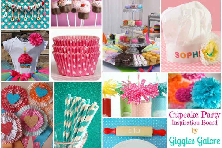 Cupcake inspiration board