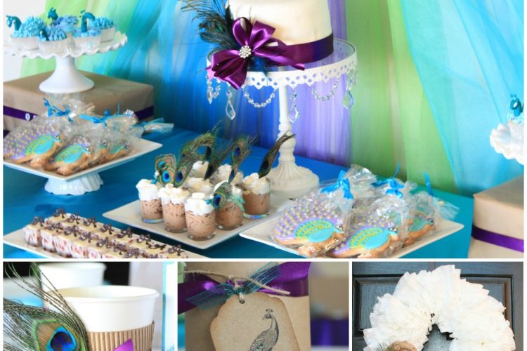 Peacock party giggles galore