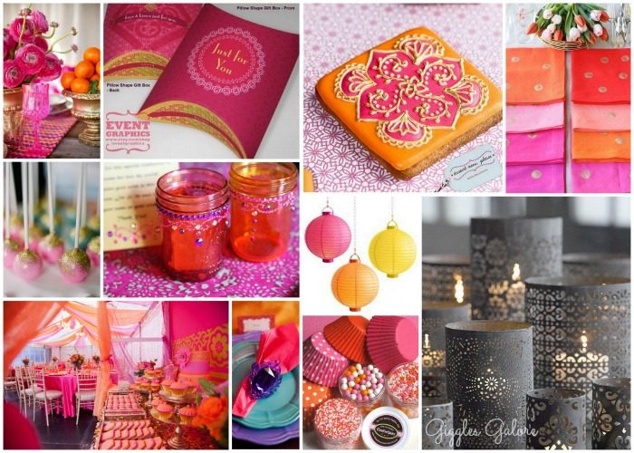 Moroccan inspiration board