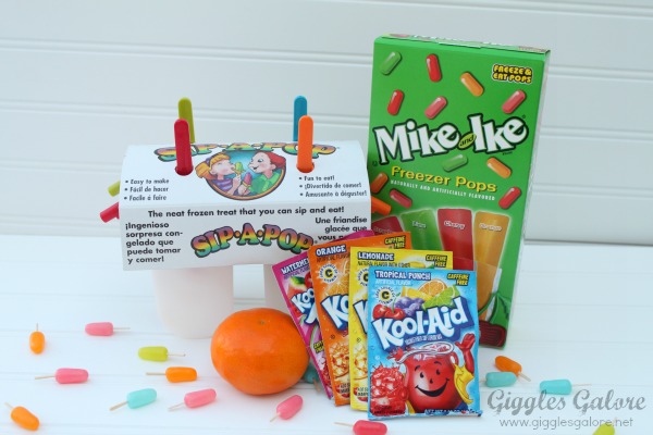 Goodies for popsicle kit