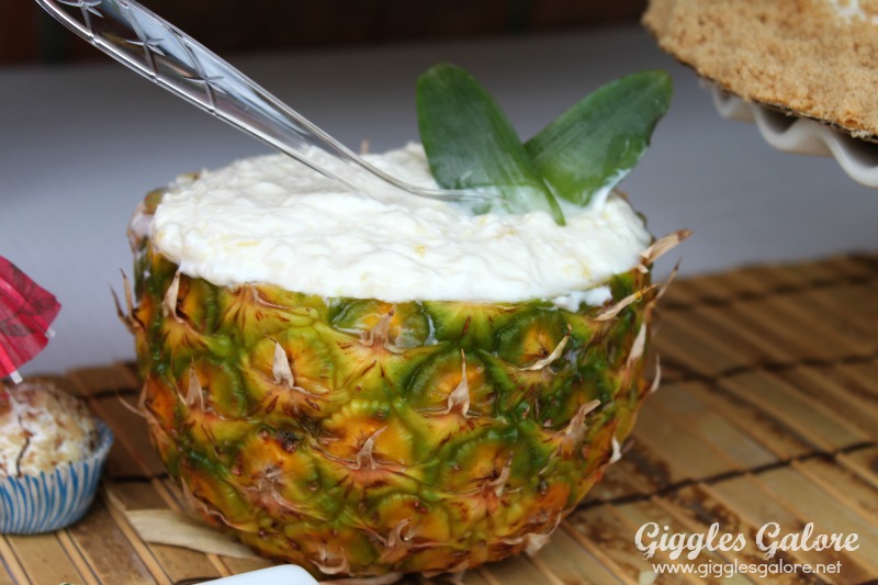 Luau Party Fruit Pineapple Dip