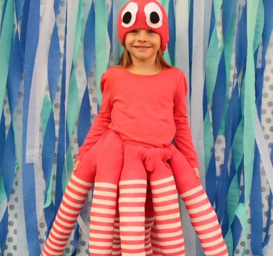 Diy octopus costume giggles galore