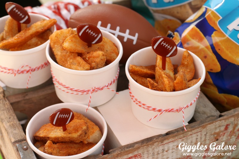Football Tailgate French Fry Cups