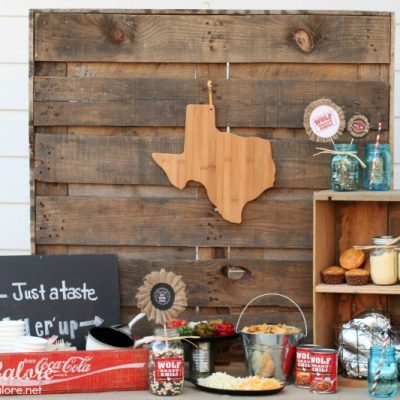 The Ultimate Chili Bar with Wolf Brand Chili