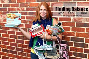 Finding balance with lean cuisine via giggles galore