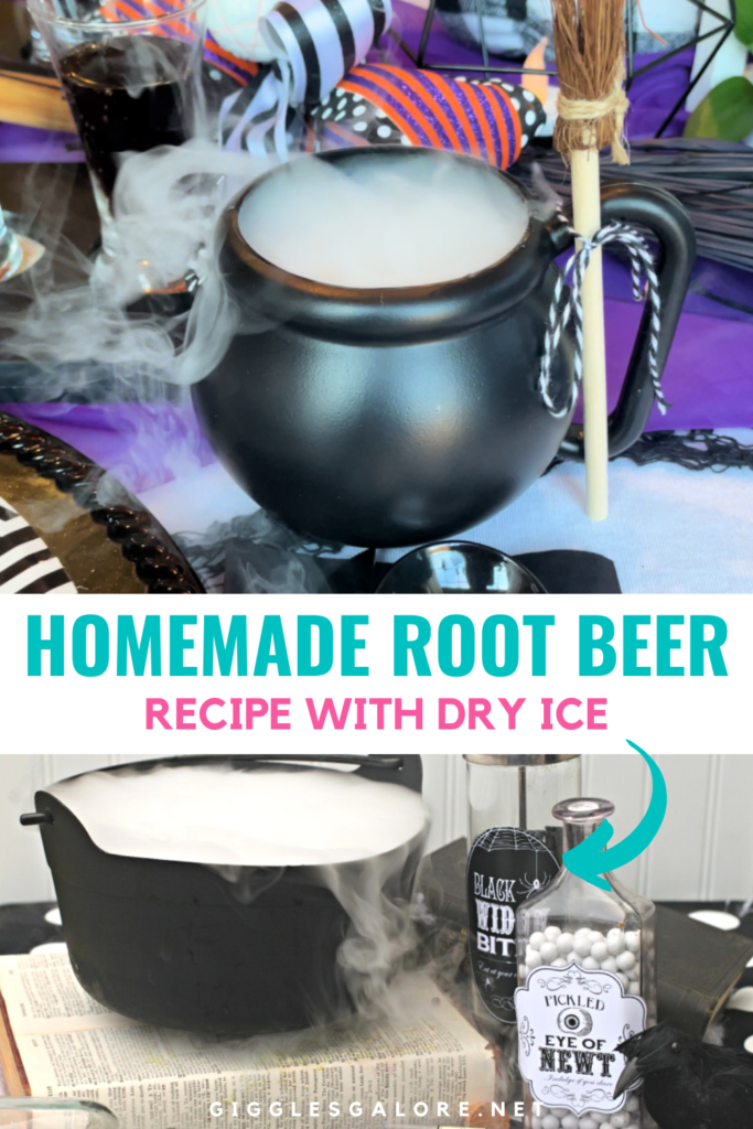Homemade Root Beer Recipe with Dry Ice