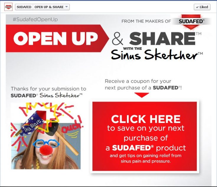 Get Relief with the Sudafed OPEN UP App - Giggles Galore