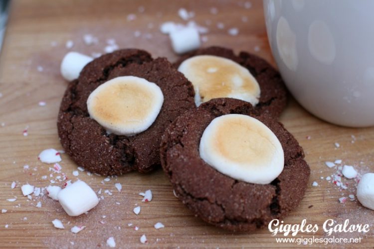Hot cocoa cookies giggles galore