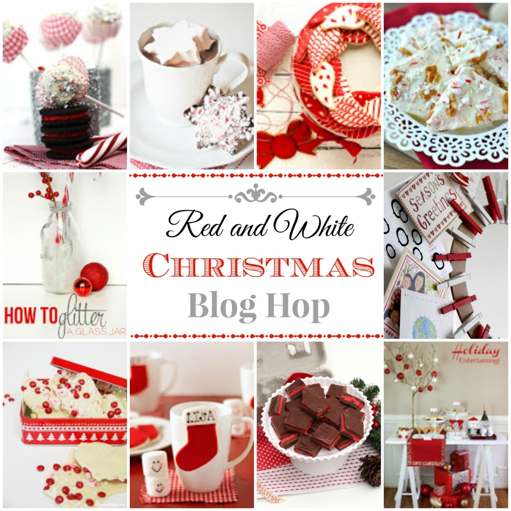 Red and White Christmas Blog Hop