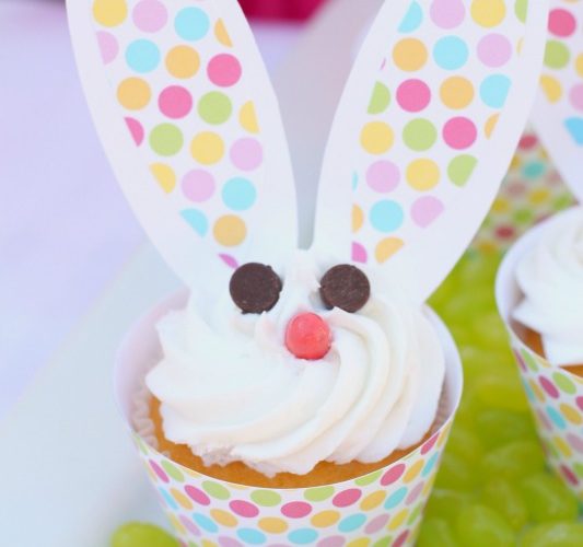 Bunny cupcakes giggles galore