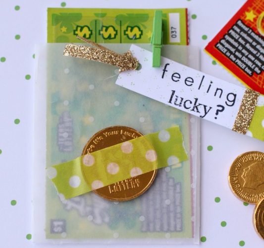 Feeling lucky lottery tickets