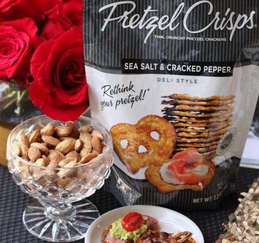 Pretzel crisps appetizers
