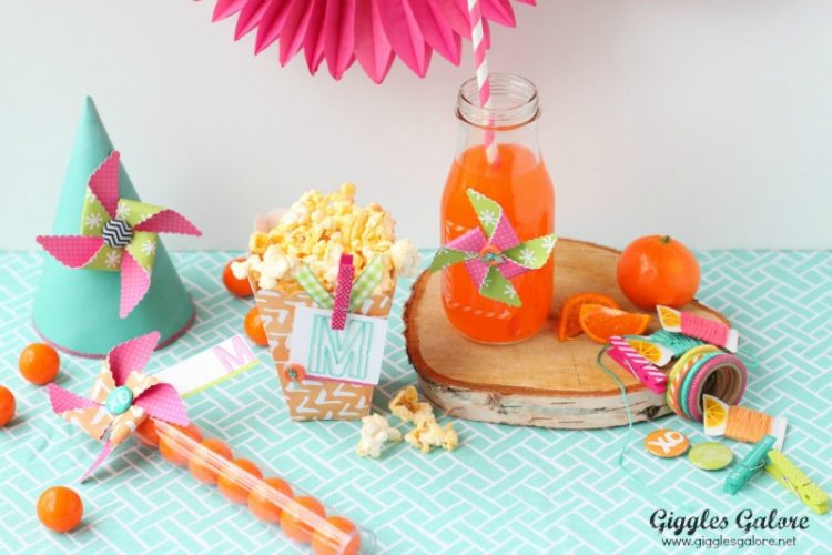 Spring pinwheel party favors1