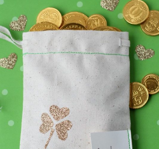 St patricks day favor bags giggles galore