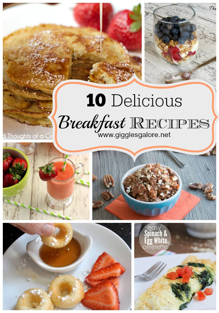 10 Delicious Breakfast Recipes
