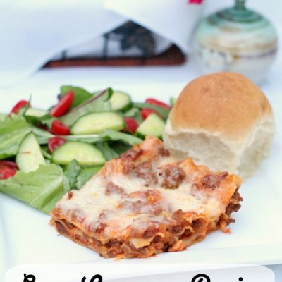Easy Lasagna Recipe – Taste the Difference