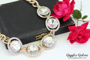 Gold and diamond necklace