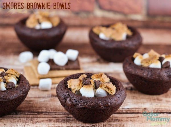 Smores brownie bowls 1a1