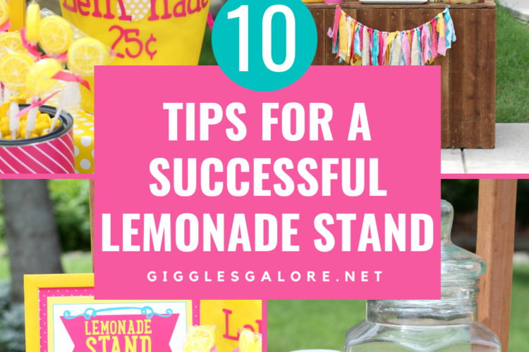 10 Tips for a Successful Lemonade Stand
