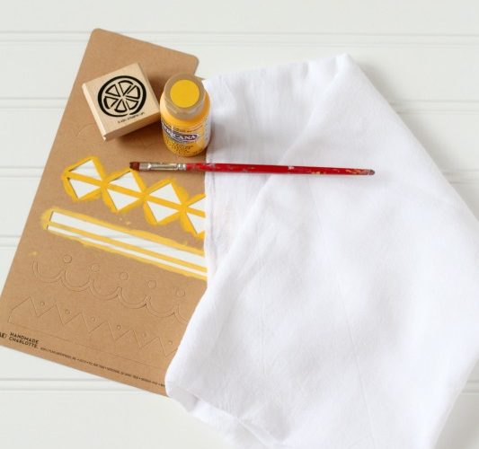Diy dish towel supplies