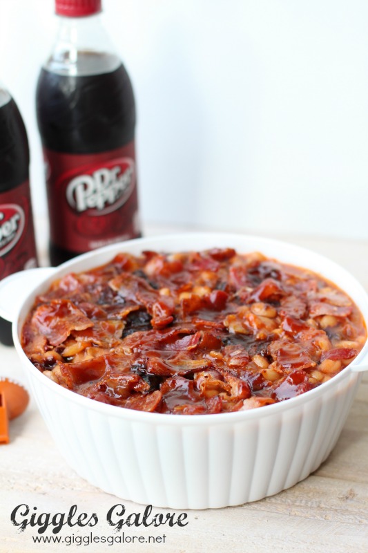 Smoked Tailgate Beans with Dr Pepper
