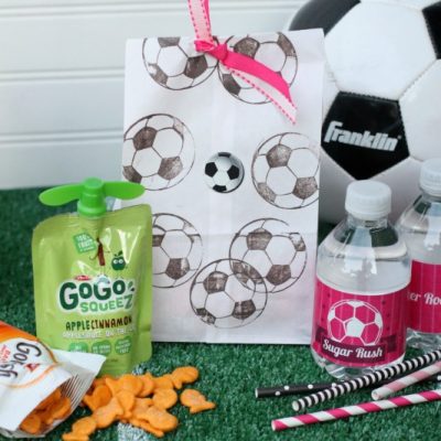 Soccer Snack Bags