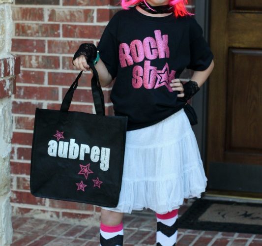 Diy halloween costume rock star