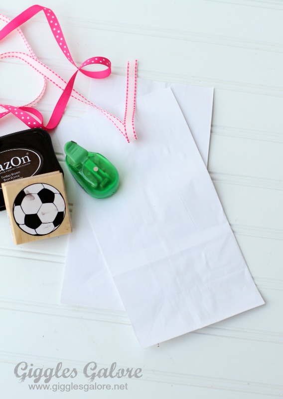 Soccer Snack Bag Supplies