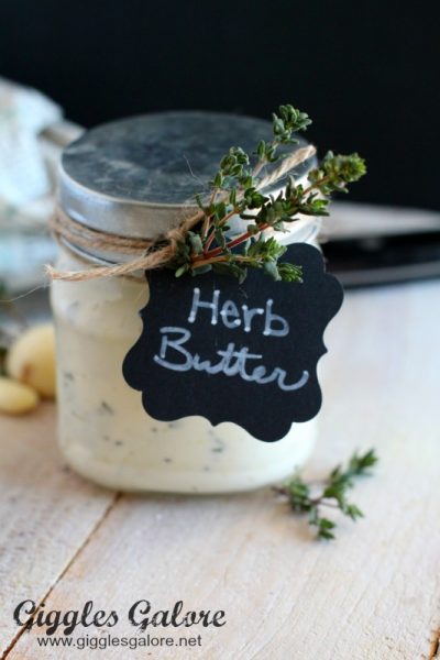 Garlic herb butter