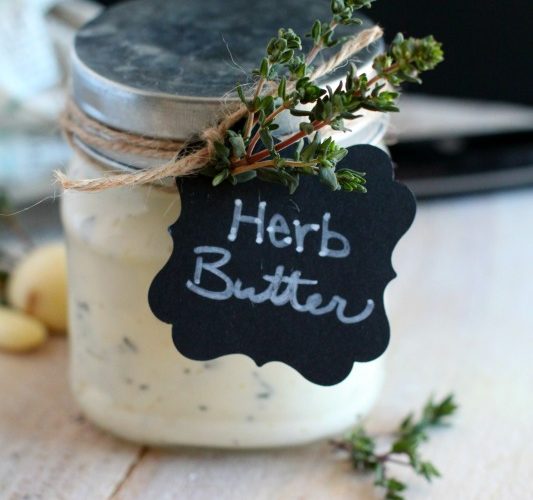 Garlic herb butter