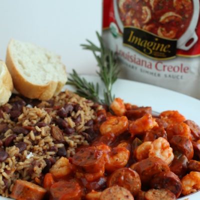 One Pot Louisiana Shrimp and Sausage Creole