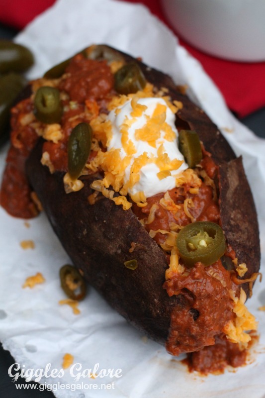 Loaded Baked Potato with Toppings