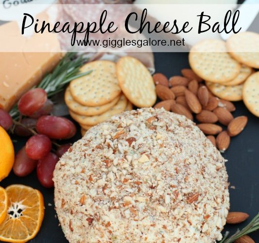 Pineapple cheese ball giggles galore