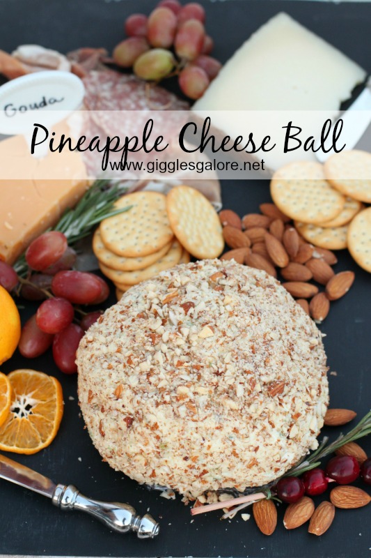 Pineapple Cheese Ball_Giggles Galore