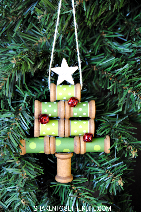 wooden-spool-christmas-tree-ornament-shaken-together