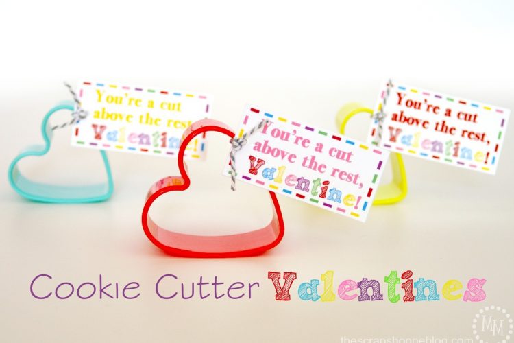 Cookie cutter valentines