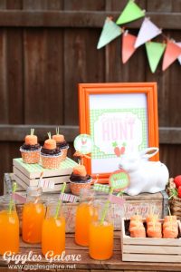Easter egg hunt party food