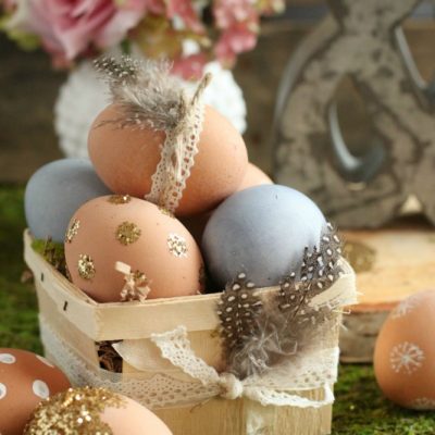 Natural Easter Egg Decorating Ideas