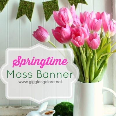 Springtime Moss Banner