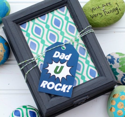 Dad you rock fathers day gift idea giggles galore