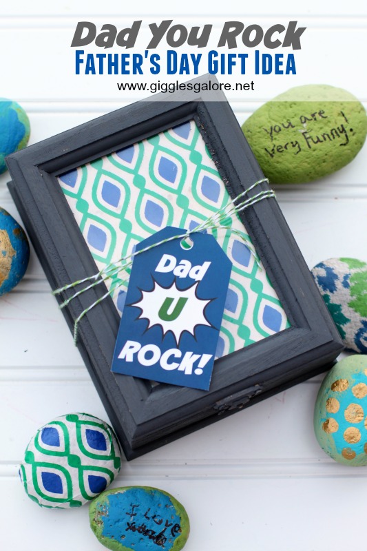 Dad You Rock Fathers Day Gift Idea_Giggles Galore