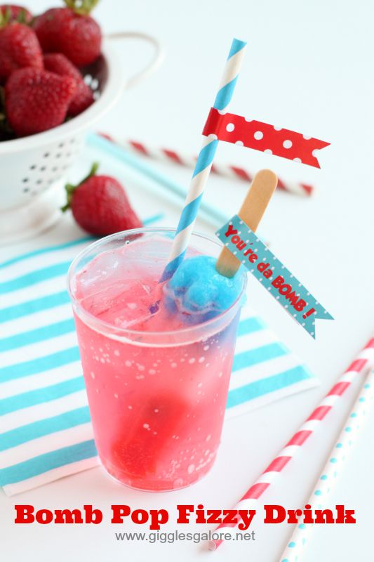Bomb Pop Fizzy Drink_Giggles Galore